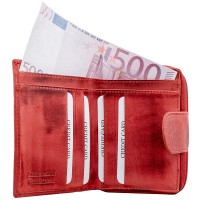 Кожаный кошелек женский  LINDENMANN (ЛИНДЕНМАН) FARE91102-030