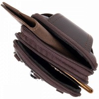 Кожаная сумка на пояс Vintage 20451