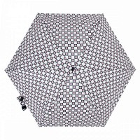 Мини зонт женский механический Fulton L501-041611 Tiny-2 Flower Check (Цветочная клетка)