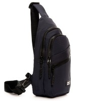 Мужская тканевая сумка-слинг Lanpad 83045 blue бол