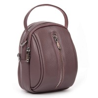 Женский молодежный кожаный клатч ALEX RAI 88082 purple