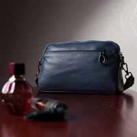 Молодежная женская кожаная сумка через плечо Vintage 22600 