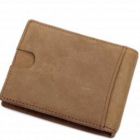 Мужской кожаный зажим для купюр Vintage 14532