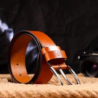 Мужской кожаный ремень Grande Pelle 21473 