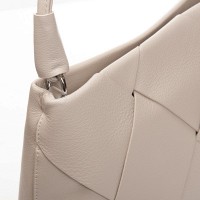 Женская кожаная сумка ALEX RAI 6610 grey