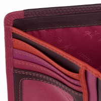 Женский кожаный кошелек Visconti RB97 Plum Multi