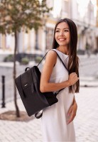 Женский кожаный рюкзак BlankNote &laquo;Blackwood&raquo; черный bn-bag-29-bw