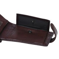 Мужской коричневый кожаный кошелёк Horse Imperial K1023-brown