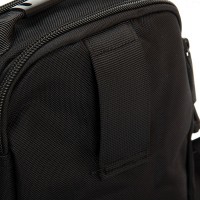 Мужская небольшая сумка через плечо и пояс Lanpad 82078 black