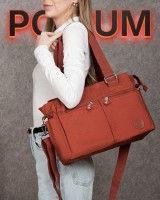 Женская тканевая сумка Jielshi 0889 d.orange