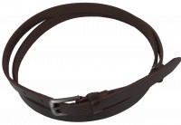 Женский кожаный ремень Skipper 1407-15 темно-коричневый