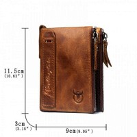 Мужской кожаный кошелек TW001 бренда Bull