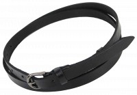 Женский кожаный ремень Skipper 1406-15 черный