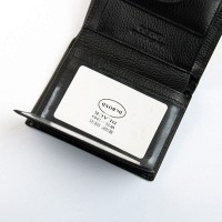 Женский кожаный кошелек Bright DR. BOND WS-36 black