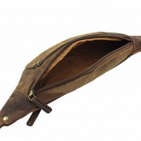 Мужская кожаная сумка на пояс Visconti 721 Oil Tan