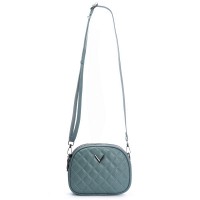 Женский молодежный кожаный клатч ALEX RAI 60065 blue