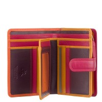 Кожаный кошелёк Visconti RB51 Fiji с RFID (Orange Multi)