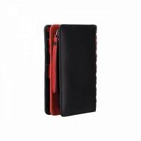 Женский кожаный кошелек Visconti BR75 Cecile (Black/Cherry)