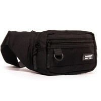 Мужская сумка на пояс Lanpad 19006 black