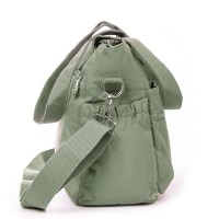 Летняя тканевая сумка Jielshi  3755 d.green