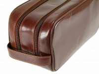 Мужской кожаный несессер Visconti MZ100 Naples (brown)