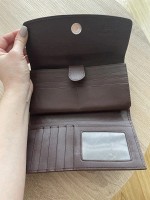 Кошелек из натуральной кожи крокодила Ekzotic Leather CW 95_6