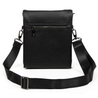 Мужская кожаная сумка через плечо BRETTON 5427-4 black