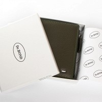 Женский кожаный кошелек Classik  DR. BOND WN-23-10 green