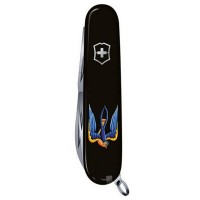 Складной нож Victorinox SPARTAN UKRAINE Трезубец-Ласточка 1.3603.3_T1230u