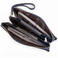 Женский кожаный клатч ST Leather 19248 Синий