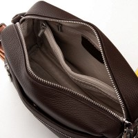 Женская кожаная сумка ALEX RAI 99122 brown