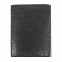 Английский кожаный мужской кошелек Ridgeback JBNC 31 Black (Черный)