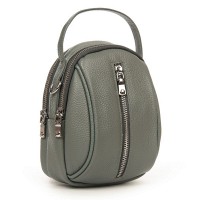 Женский молодежный кожаный клатч ALEX RAI 88082 blue