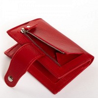 Женский кожаный кошелек Classik  DR. BOND WN-23-15 red