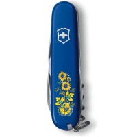 Складной нож Victorinox SPARTAN UKRAINE Цветы 1.3603.2_T1050u