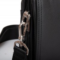 Мужская кожаная сумка через плечо BRETTON 9010-4 black