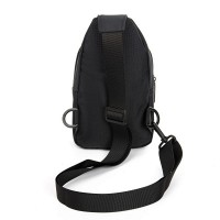 Мужская тканевая сумка-слинг Lanpad 82081 black