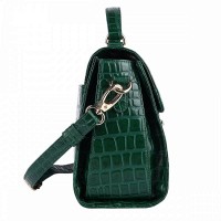 Женская кожаная сумка Ashwood C55 Green (Зеленый)