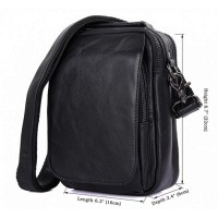 Мужская кожаная сумка TIDING BAG 1012A