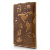 Кожаное портмоне Hi Art 7 wonders of the world PB-01-S17-1340-T002