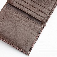 Женский лаковый кожаный кошелек PE DR. BOND PEW44-1 brown