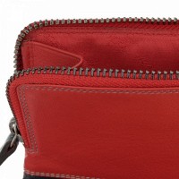 Женский кожаный кошелек Visconti CM72 Greta (Red/Rhumba)