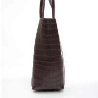 Женская кожаная сумка через плечо ALEX RAI 9349 bordo