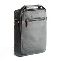 Мужская кожаная сумка через плечо BRETTON 5415-4-L black
