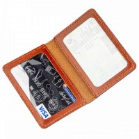 Кожаная обложка для документов SHVIGEL 13963 