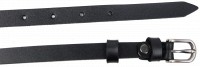 Женский узкий кожаный ремень Skipper 1480-15