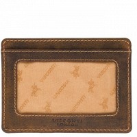 Мужской кожаный картхолдер Visconti VSL58 Stealth (Oil Tan)