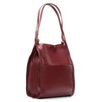 Женская кожаная сумка классическая ALEX RAI 2060-9 bordo