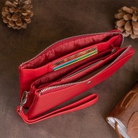 Женский кожаный клатч ST Leather 19251 Красный