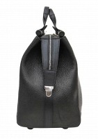 Кожаный черный мужской саквояж TARWA fa-1403-4lx